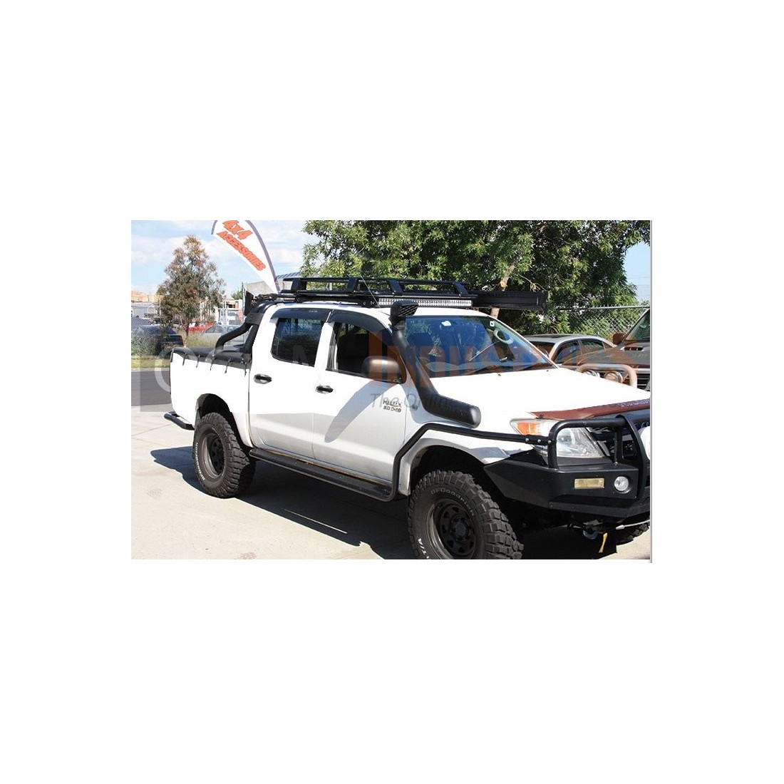 STEEL ROOF RACK Toyota Pick up Hilux Vigo Double Cab Accessoires4x4.ch