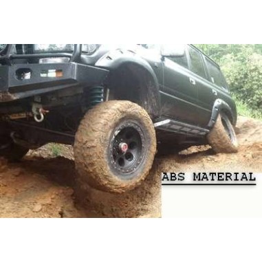 Kit 4 Parafanghi maggiorati Toyota land cruiser serie 80