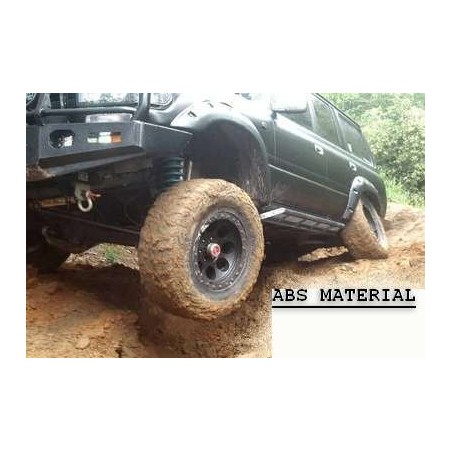 SET 4 LODERAS (FENDERS FLARES)  PARA Toyota land cruiser serie 80