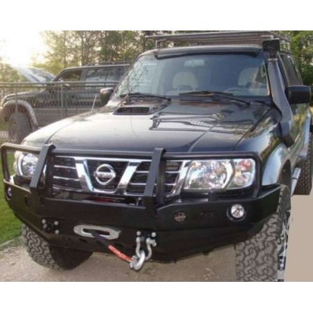 Pare choc- Bullbar - Porte treuil avant F4x4 Nissan Patrol GU4
