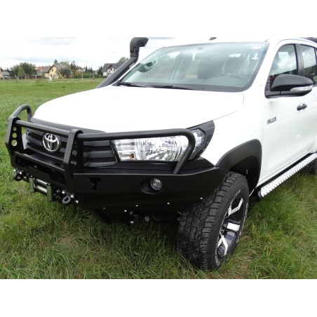 Pare choc- Bullbar - Porte treuil avant F4x4 Nissan Patrol GU4