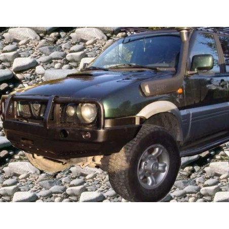 Grille De Séparation Pour Chien - Compatible Nissan Terrano II 3.5 4WD (1994-2003) - Fixation Appuie-Tête Sans Outil