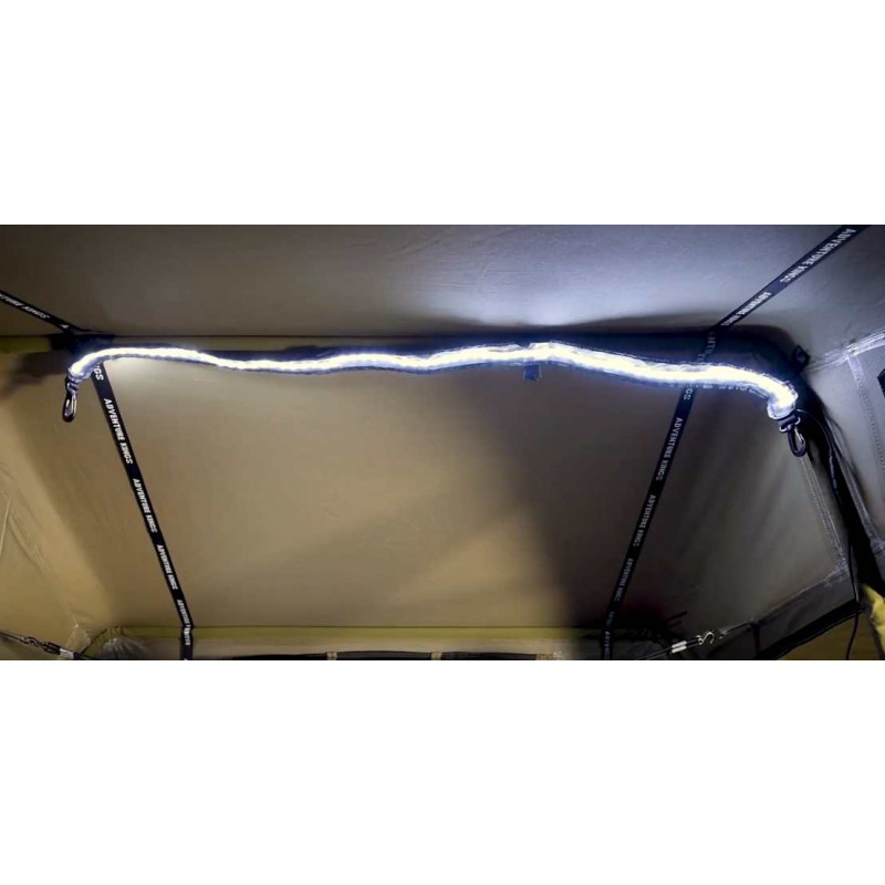MAX LED tira de luz | 1.3 m | Ganchos y Velcro | 12 Volt