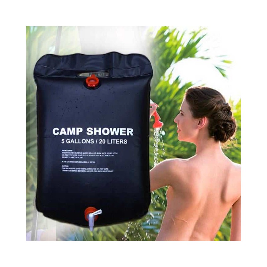 portable shower bag