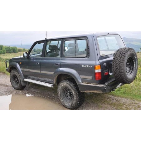 TOYOTA LANDCRUISER 80 ROCK ARMOR SIDE STEPS