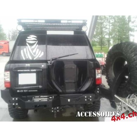 Paraurti posteriore supporto per winch Nissan Patrol Y61