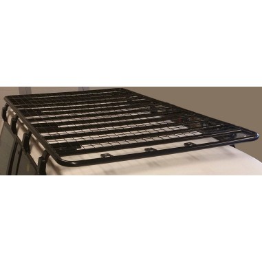 Galerie de toit en acier pour véhicule équipé de gouttière