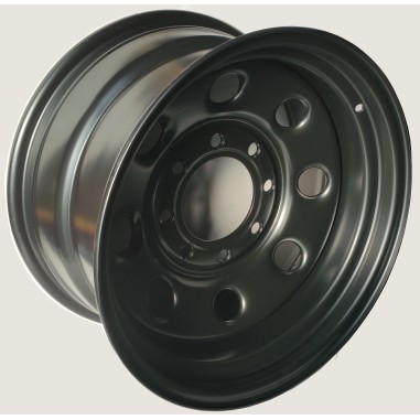 Dim.: 9 x 17 | P.C.D: 8 / 165.1 | Offset: -12 | CB: 130.8 | Modelo: Soft 8 | Color: negra mate