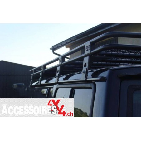 Galerie de toit avec grille Nissan Patrol Y60 Version longue