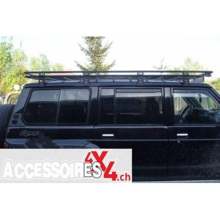 Galerie de toit avec grille Nissan Patrol Y60 Version longue
