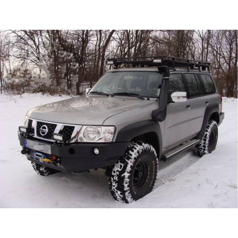 Roof rack without mesh Nissan Patrol Y61 Long version ACCESSOIRES4X4.CH
