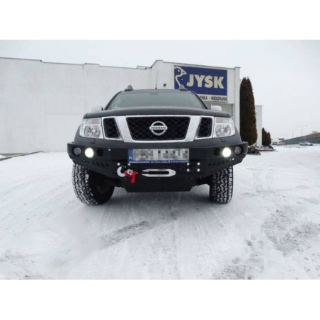Front bumper without bullbar Nissan Navara D40 10-14