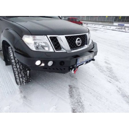 Pare-choc avant sans barre stabilisatrice Nissan Navara D40 10-14
