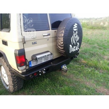 Heckstoßstange mit Windenbrett Toyota Land Cruiser HZJ 71 99-07