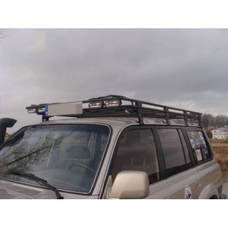 Galerie de toit avec grille Nissan Patrol Y60 Version longue