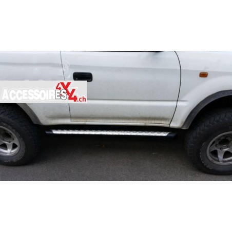 Estribos laterales para la versión toyota land cruiser j80 89-98
