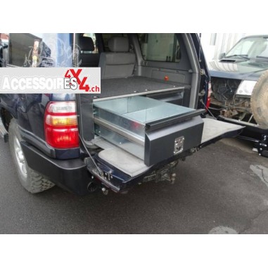 Lagerung mit Schublade für Nissan Patrol Y61 GU4