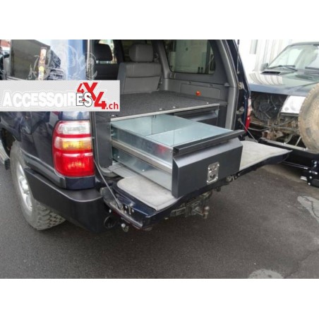 Rangement avec tiroir pour Nissan Patrol Y61 GU4