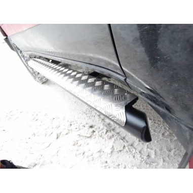 Estribos laterales para la versión toyota land cruiser j80 89-98