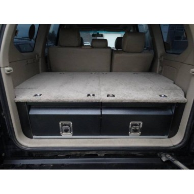 Lagerung mit Schublade für Nissan Patrol Y61 GU4