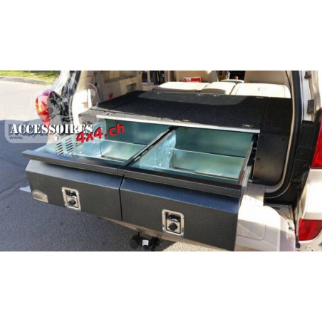 Rangement avec tiroir pour Nissan Patrol Y61 GU4