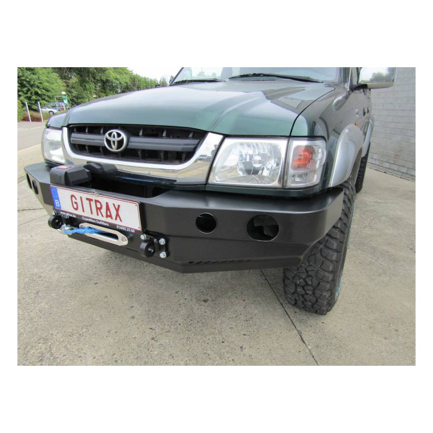 Pare chocs avant sans par buffle Toyota HILUX 98 05 