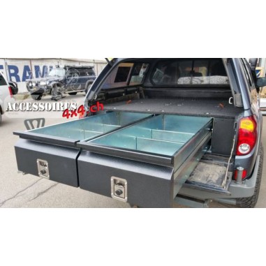 Lagerung mit Schublade für Nissan Patrol Y61 GU4