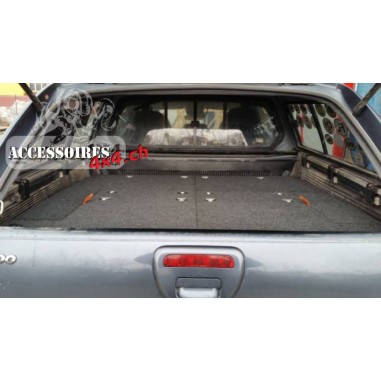Rangement avec tiroir pour Nissan Patrol Y61 GU4