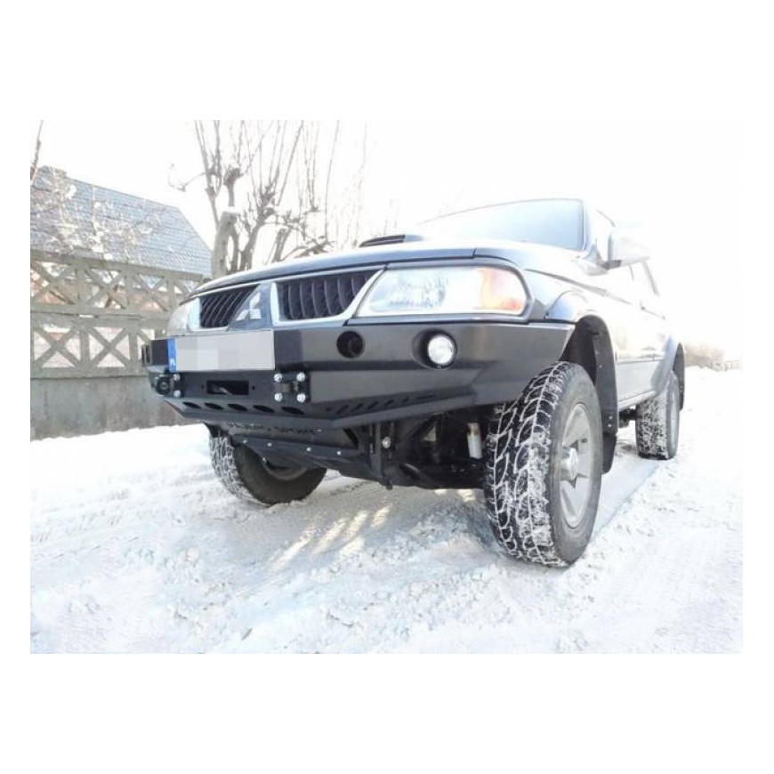Front bumper without bullbar MITSUBISHI PAJERO SPORT 04-08