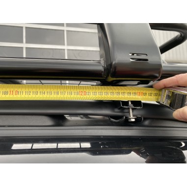 ACCIAIO PORTAPACCHI 180 cm fornito senza sistema di fissaggio