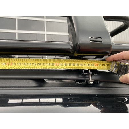 ACCIAIO PORTAPACCHI 180 cm fornito senza sistema di fissaggio