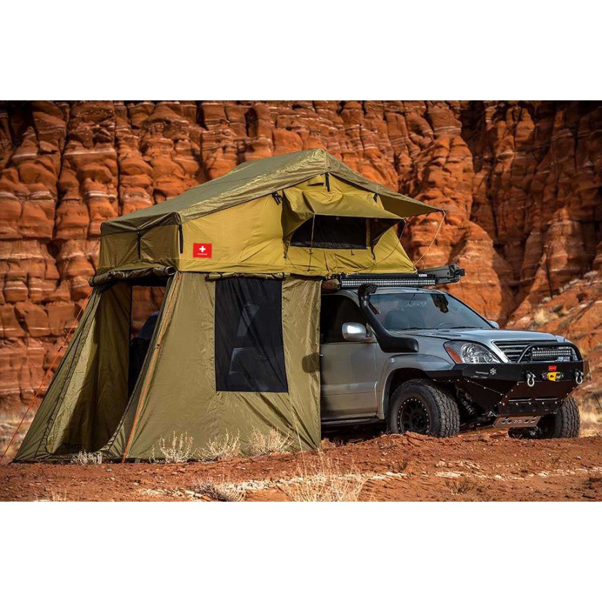 Land Rover Discovery 3 avec tente de toit 4p à partir de 121,00