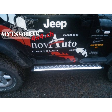 Side steps for version toyota land cruiser j80 89-98