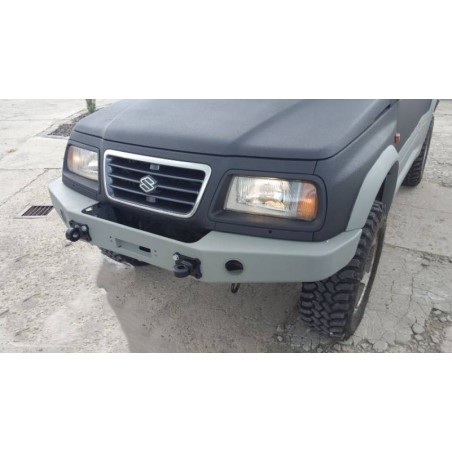 Front bumper without bullbar MITSUBISHI PAJERO IV 2015