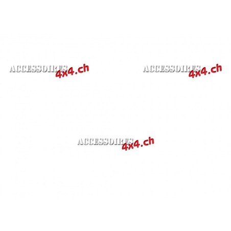 Paraurti posteriore per versione toyota HILUX Revo 2016