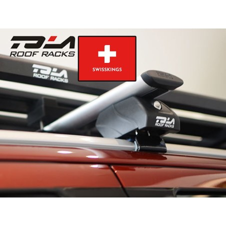 Universal roof bars for flush rail