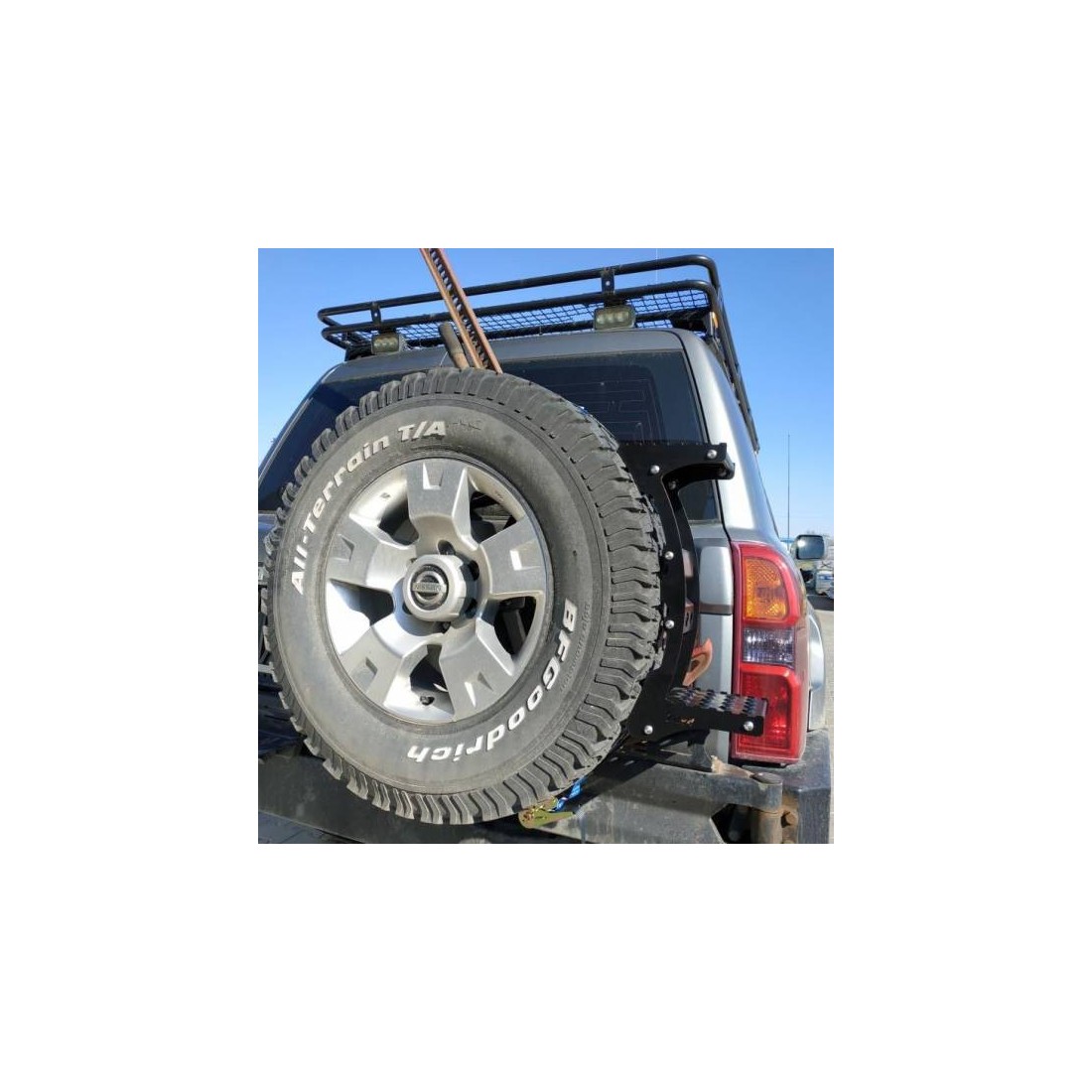 Universal wheel step SPARE WHEEL STEP ACCESSOIRES4X4.CH