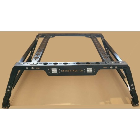 Bed Rack / Ladeflächenträger - Stahl-  Swisskings - Verstellbares Gestell für Pickup-Karosserie