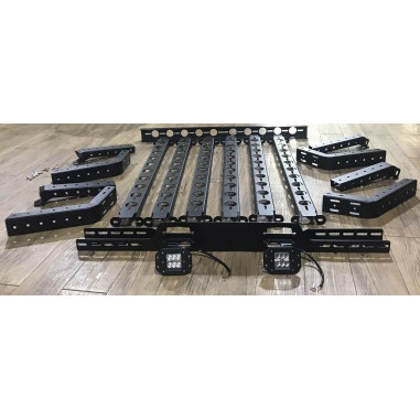 Rack portapacchi acciaio Swisskings universale pickup canoa barca