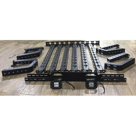 Bed Rack / Ladeflächenträger - Stahl-  Swisskings - Verstellbares Gestell für Pickup-Karosserie