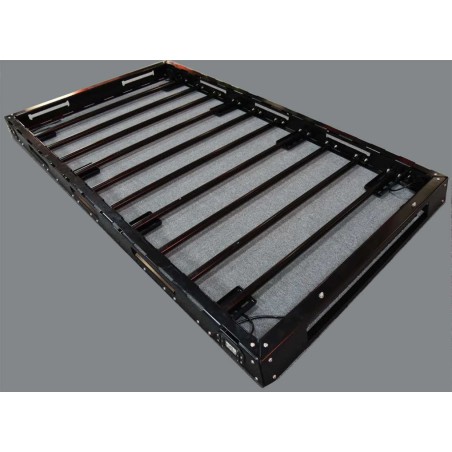 ACCIAIO PORTAPACCHI  220 cm  da montare -Led incluso.