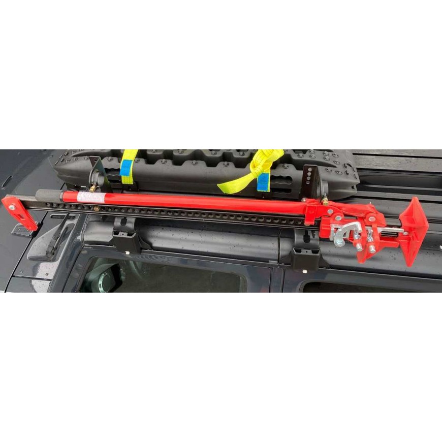 Accessoires RC Crawler 1/10 - Support De Cric Métal Et Treuil Pliable - Pour TRX4, SCX10, RC4WD - Effet Réaliste - 3