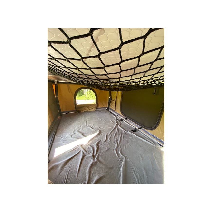 Tente de toit coque rigide Tundra 140 x 210 cm 