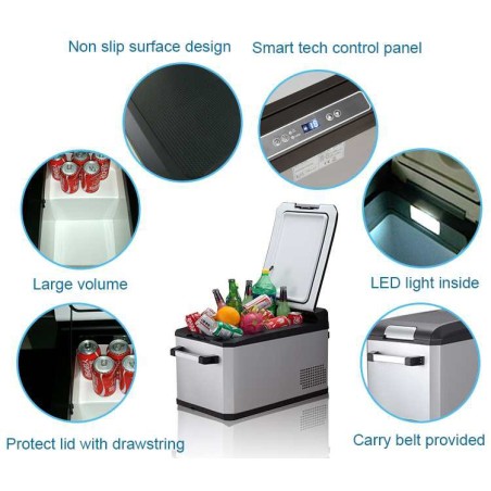 Frigo à compresseur 26 litres 