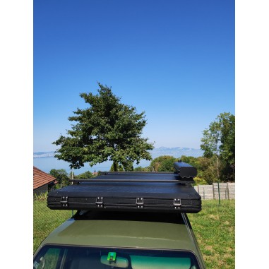 Tente de toit en aluminium Taiga 145 x 210 cm