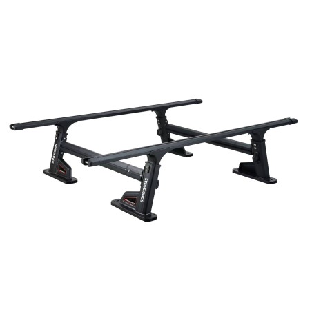 Rack  2 barres en aluminium Swisskings pour rideau de benne pick up