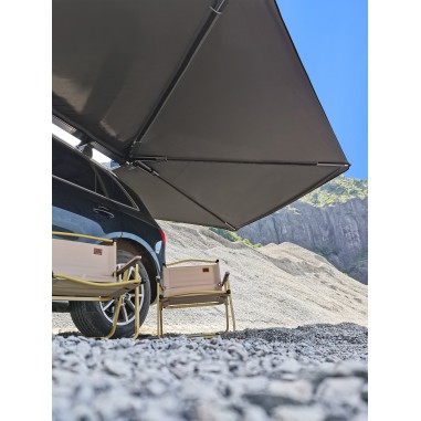 2 M Swisskings Toldo Batwing 270 grados de apertura (versión izquierda)