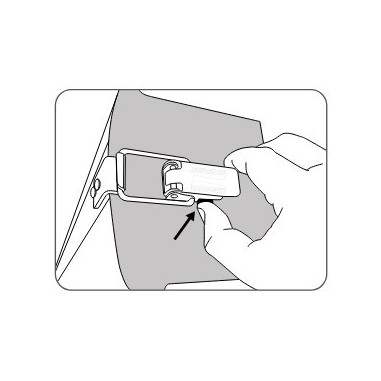 2 M Swisskings Batwing tenda da sole apertura 270 gradi (versione sinistra)