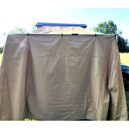 Guscio Duro Tenda da Tetto Tundra 160 x 210 cm CON portello per il tubo