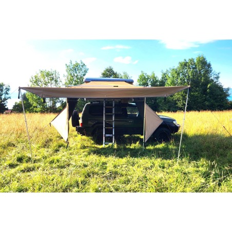 Carpa de techo duro Tundra 160 x 210 cm CON escotilla para manguera